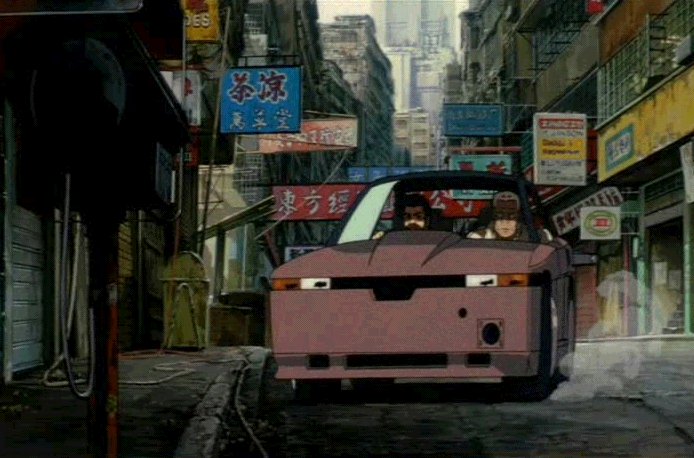 Ghost in the Shell cars